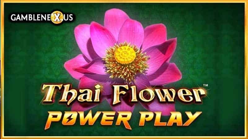 Thai Flower Power Play Slot Logo