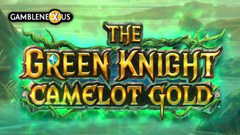 The Green Knight Camelot Gold Slot Logo
