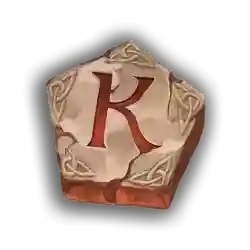 Symbol 06 The Green Knight Camelot Gold