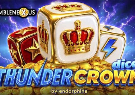 Thunder Crown Dice Slot Logo