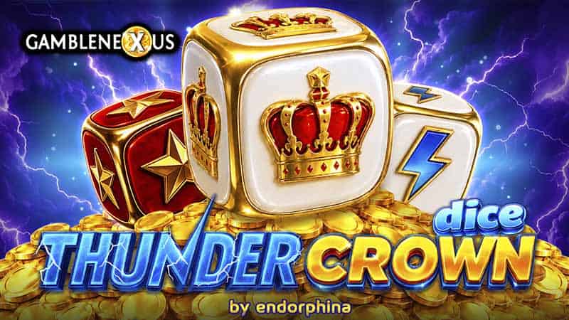 Thunder Crown Dice Slot Logo