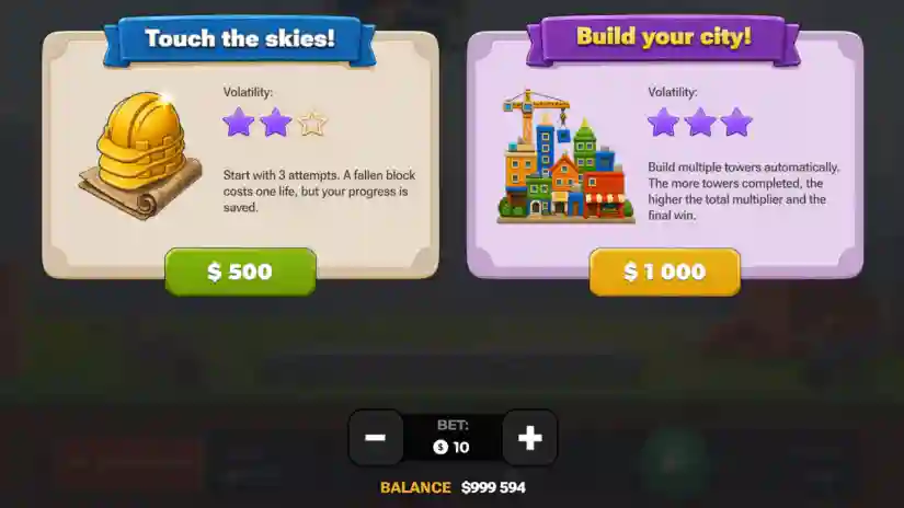 Bonus Game Buy