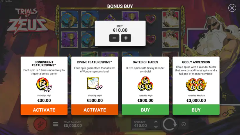 Buy Bonus