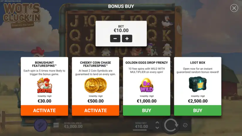 Buy Bonus