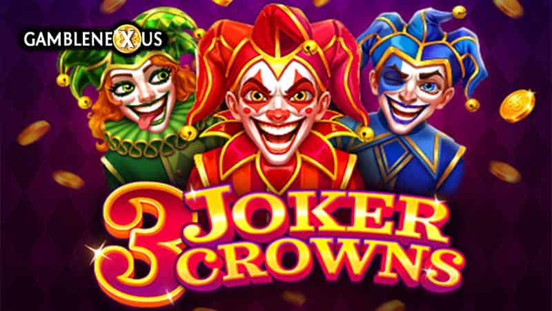3 Joker Crowns Slot Logo