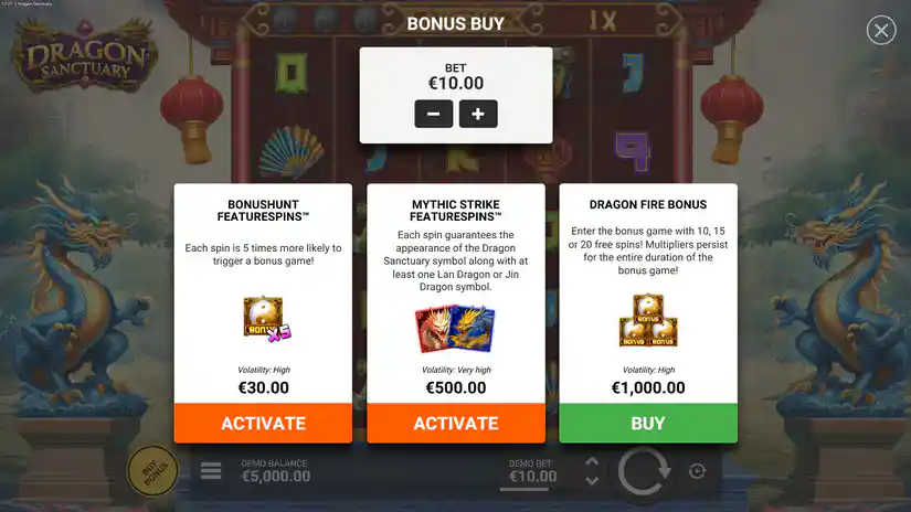 Buy Bonus