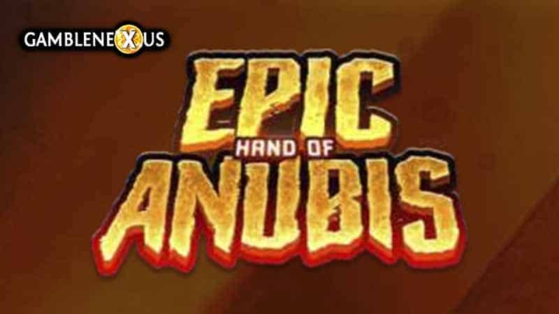 Epic Hand of Anubis Slot Logo