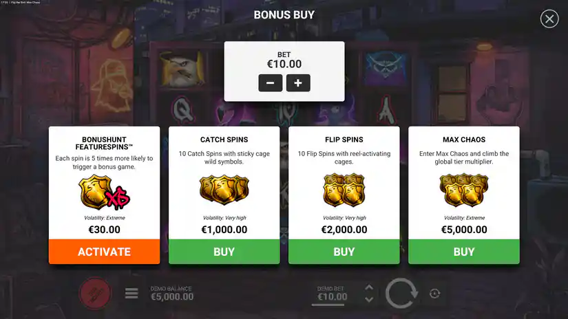 Buy Bonus
