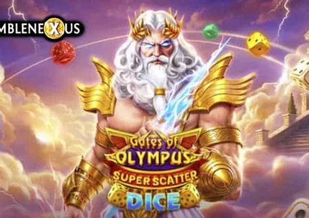 Gates of Olympus Super Scatter Dice Slot Logo