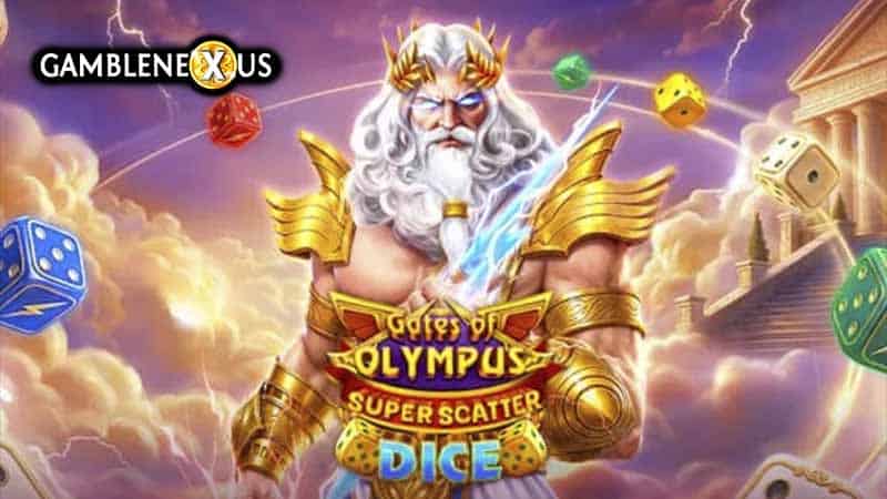 Gates of Olympus Super Scatter Dice Slot Logo