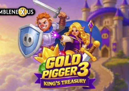 Gold Pigger 3 King’s Treasury Slot Logo