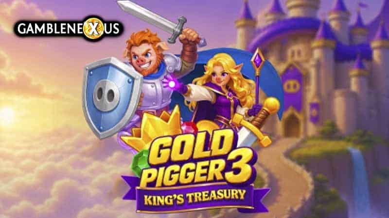 Gold Pigger 3 King’s Treasury Slot Logo
