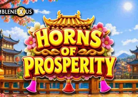 Horns of Prosperity Slot Logo