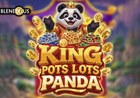 King Pots Lots Panda Slot Logo