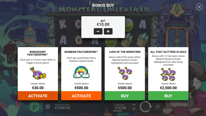Buy Bonus