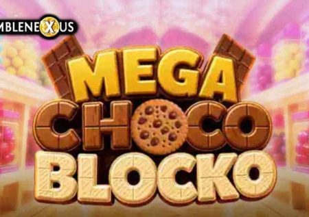 Mega Choco Blocko Slot Logo