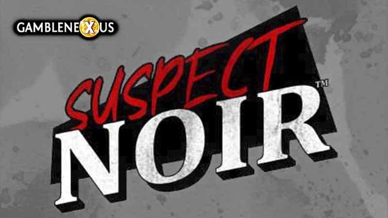 Suspect Noir Slot Logo