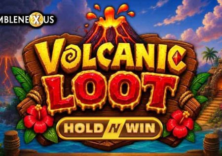 Volcanic Loot Slot Logo